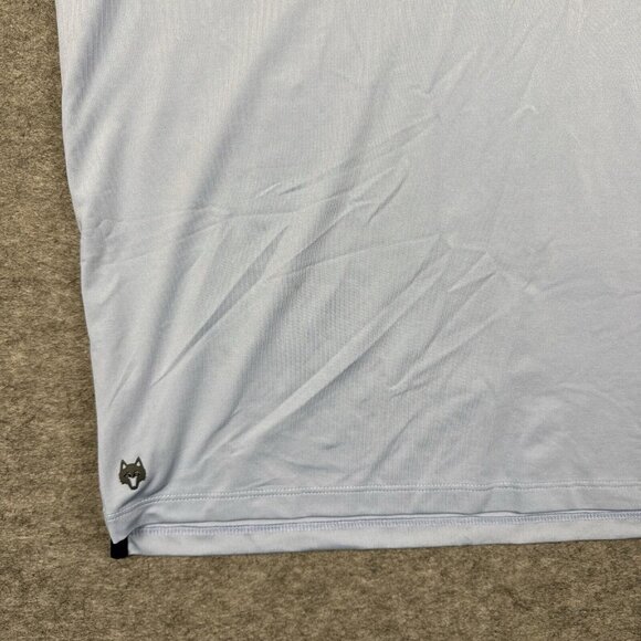 Greyson Shirt Mens XXL Light Blue Polo Wolf Golf Stretch Performance - Picture 3 of 8